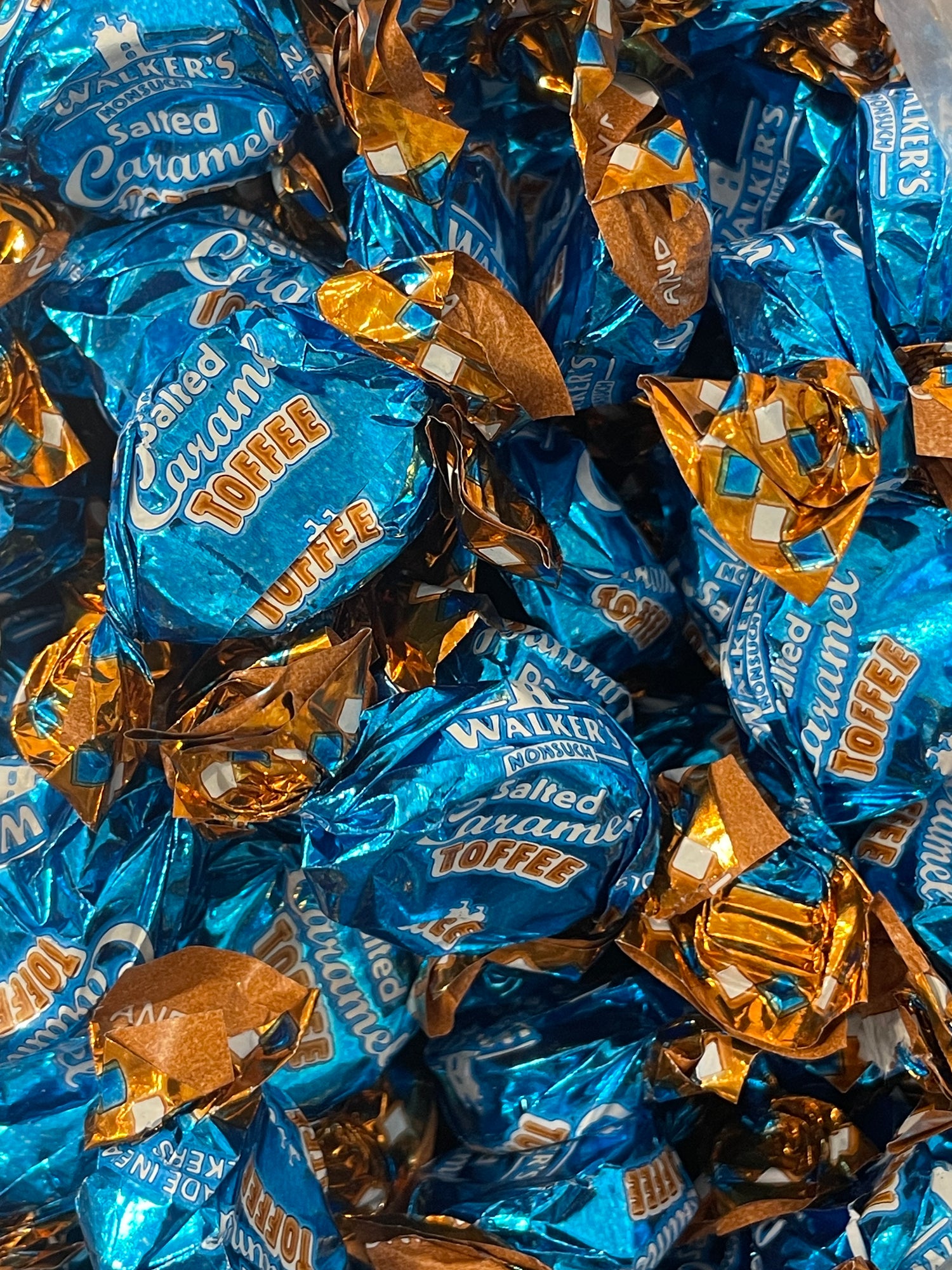 Salted Caramel Toffees