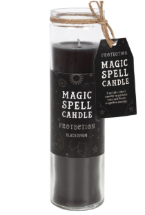 Black Opium Protection Spell Candle