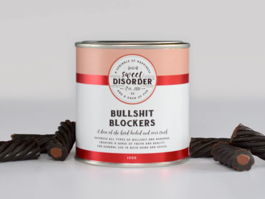 Bullshit Blockers Candy Gift Tin