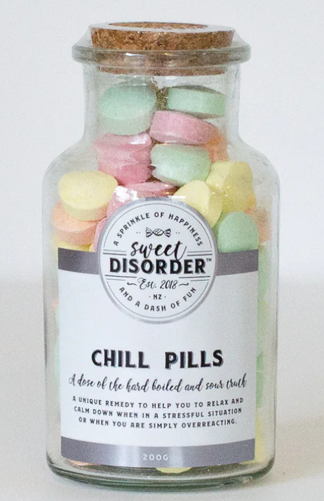 Chill Pills Candy Gift Jar