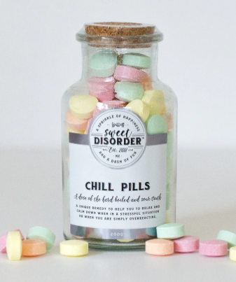 Chill Pills Candy Gift Jar