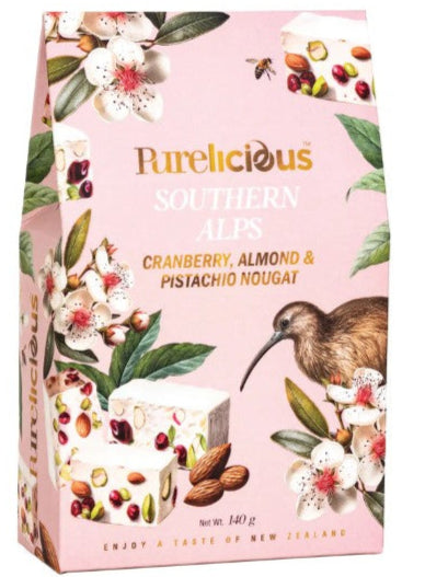 Cranberry, Almond and Pistachio Nougat