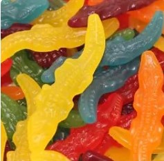 Crocodiles lollies