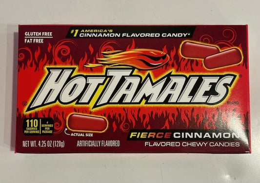 Hot Tamales Fierce Cinnamon Candy Chews