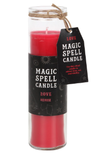 Rose Love Spell Candle
