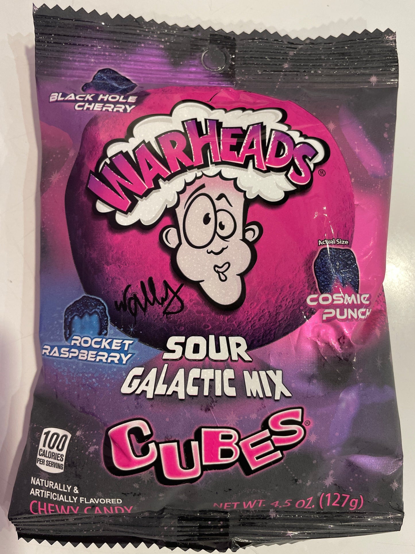 Warheads Sour Galactic Cubes