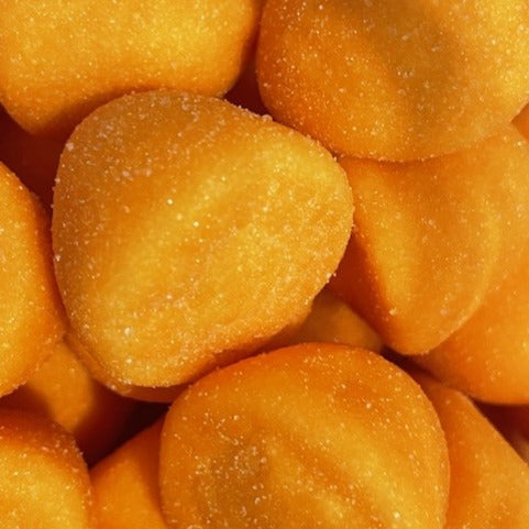 Orange Marshmallow Paintballs - Box of Delights Lolly Shop