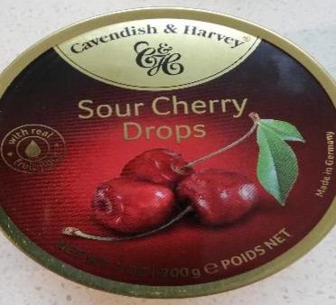 Cavendish & Harvey Sour Cherry Drops – Box Of Delights New Zealand