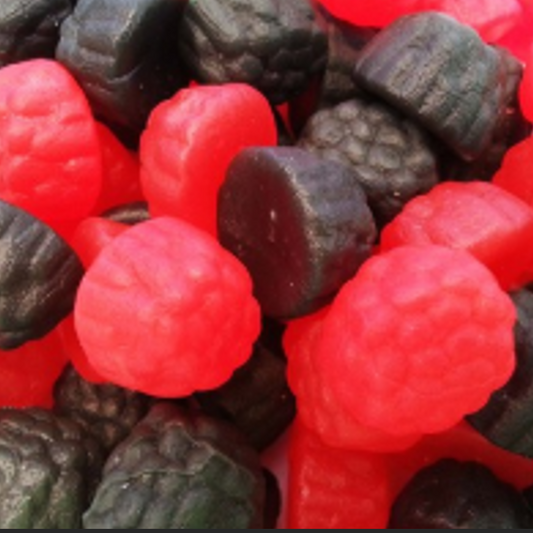 Blackberries and Raspberries
