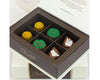 Chocolate Brown Boxed Chocolates 6Pk Flavours of New Zealand