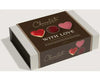 Chocolate Brown Boxed Chocolates 6Pk With Love