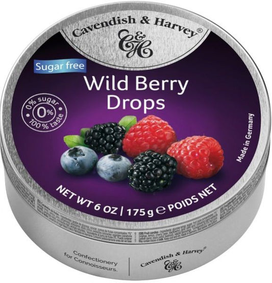 Cavendish & Harvey Sugar Free Wild Berry drops