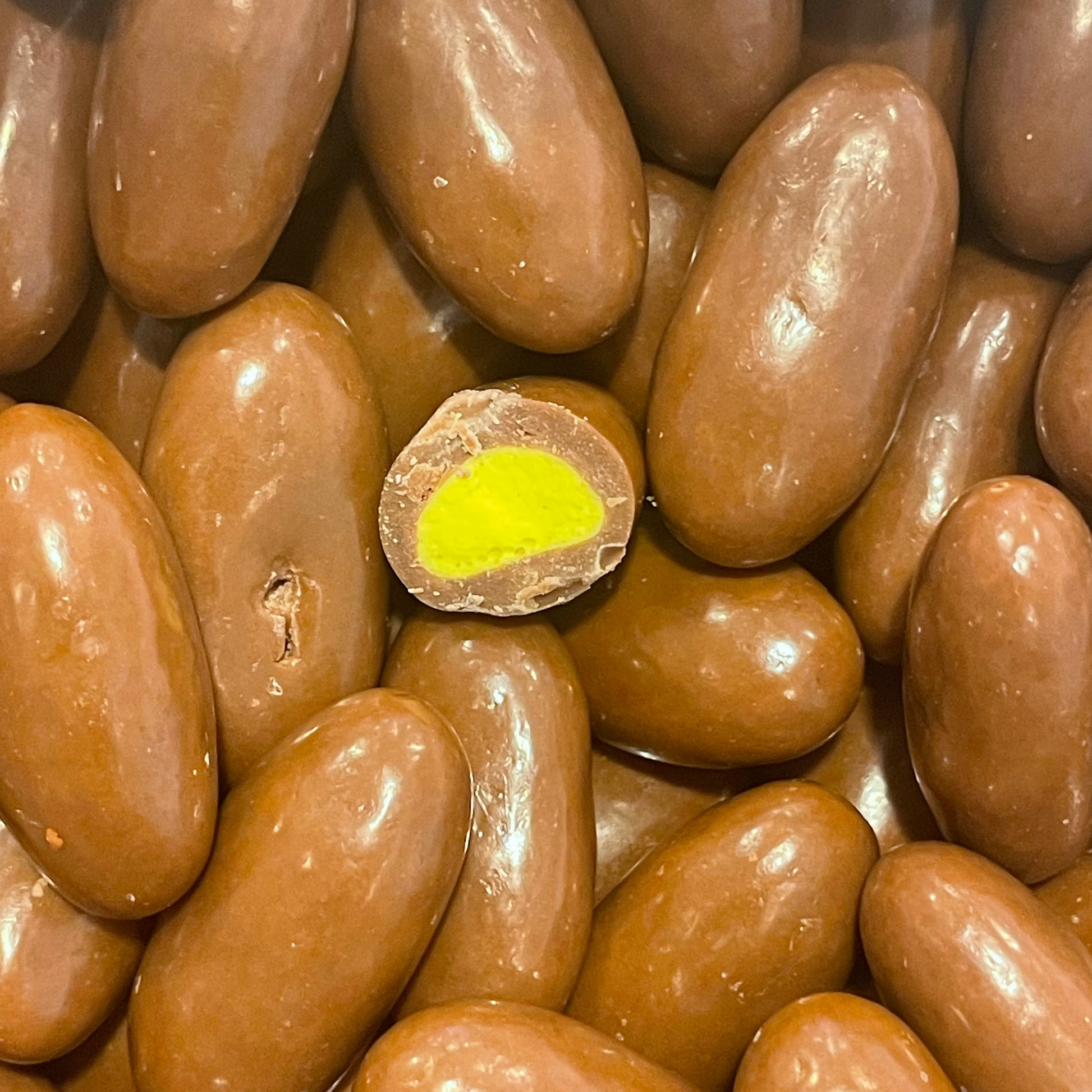 Clinkers chocolate fruit candy