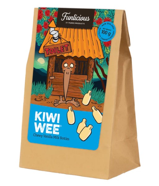 Kiwi Wee Vanilla Milk Bottles Gift Bag