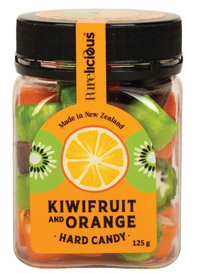 Kiwifruit and Orange Rock Candy