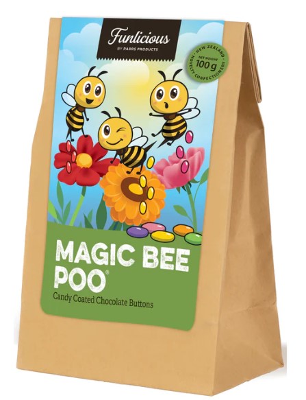 Magic Bee Poo Candy Coasted Chocolate Buttons
