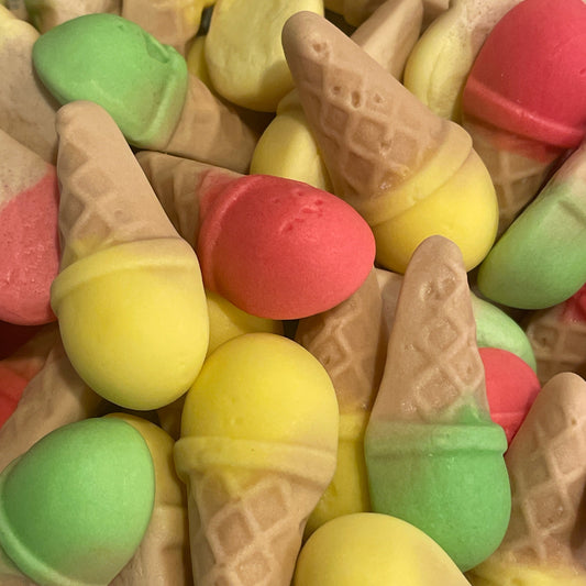 Rainbow Ice Cream Lollies