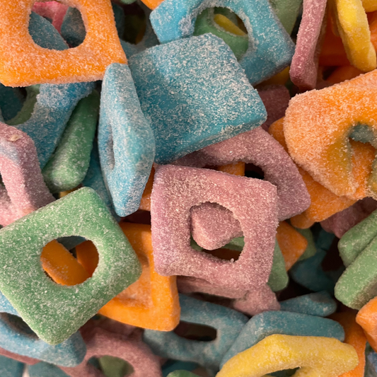 Sour fruity Squares