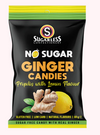 Sugar Free Lemon, Propolis and Ginger Candy