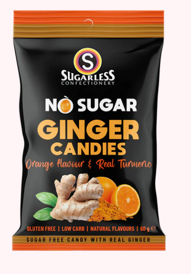 Sugar Free Orange and Ginger Candy