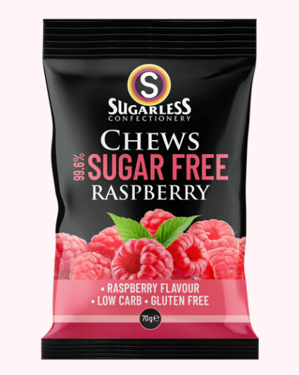 Sugar Free Raspberry Chews