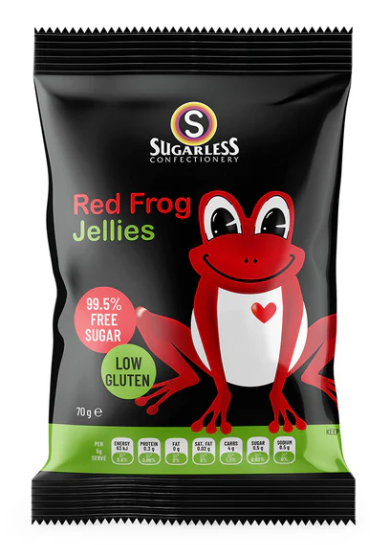 Sugar Free Red Frog Jellies
