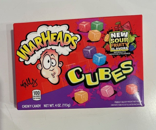 WARHEADS Sour Cubes Theatre Box