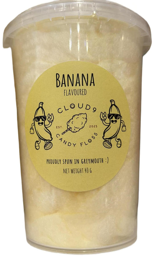 Hand Made Banana Candy Floss