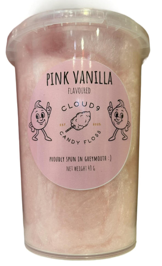 Hand Made Pink Vanilla Candy Floss