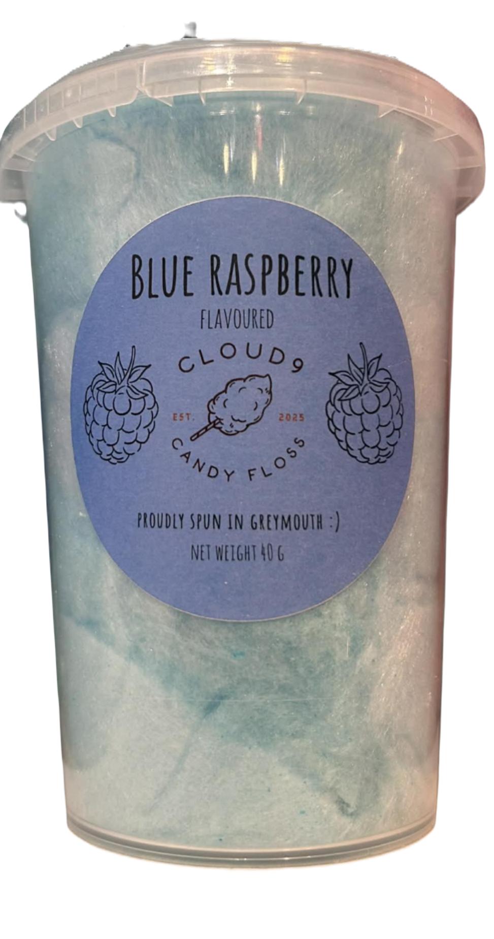 Hand Made Blue Raspberry Candy Floss