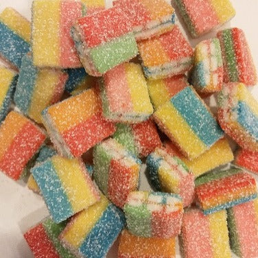 160g of Fini Fizzy Rainbow Bricks